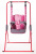 Качели напольные складные без тента (гофрокороб) (розовый слон) - Цвет розовый - Картинка #2