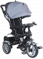 Детский трехколесный велосипед   
TSTX-6688-4  - Цвет серый - Картинка #1