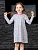 Платье "Единорог" с яркими звёздами - Размер 128 - Цвет серый - интернет-магазин Bits-n-Bobs.ru